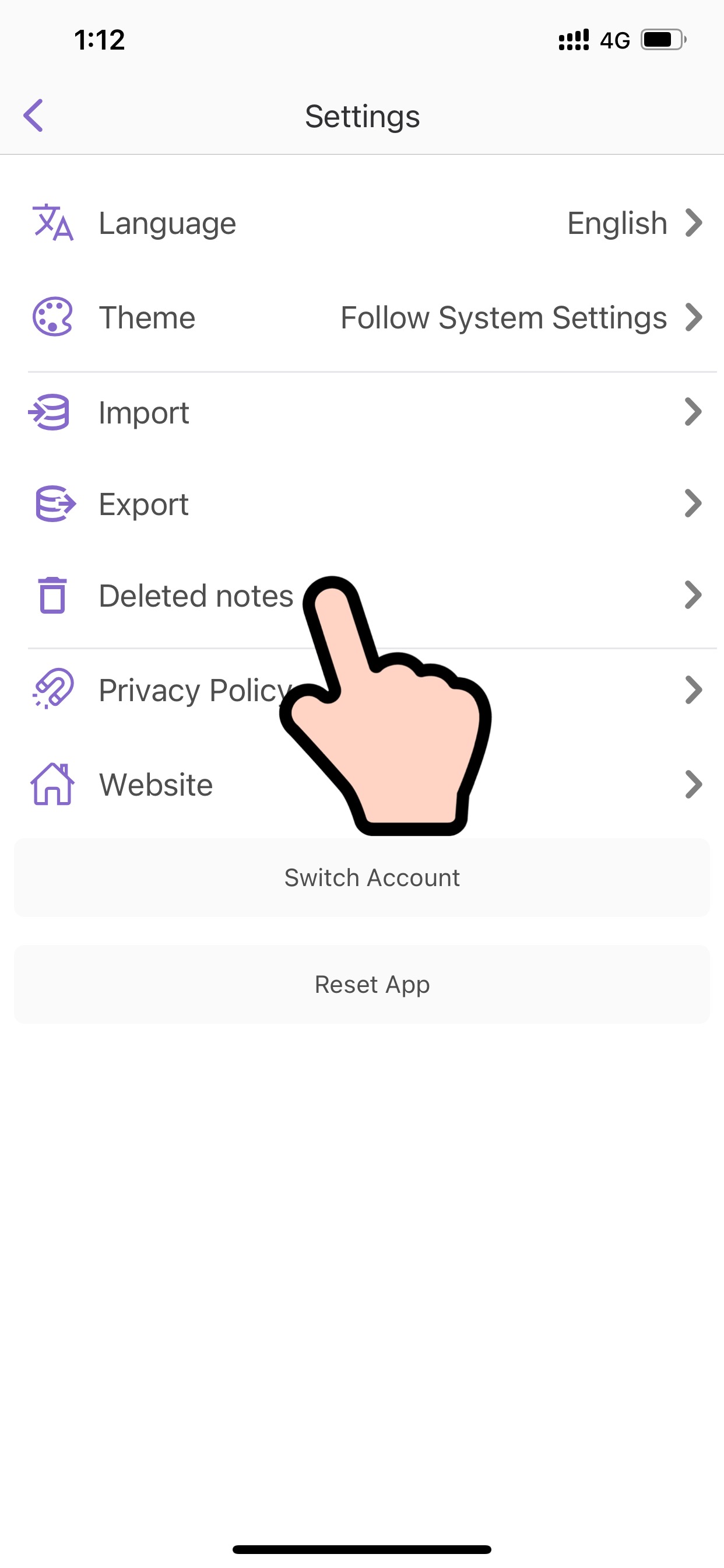 show password detail
