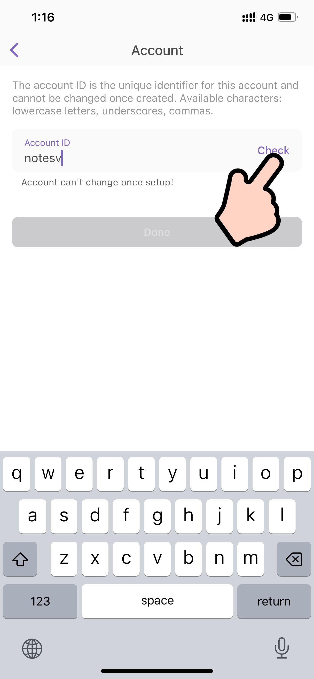 show password detail